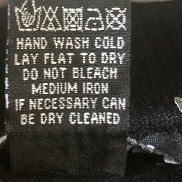 🎉HP🎉 Vtg Cabo Black Sweater with Fur (Faux?) Trimmed Collar PM - Picture 7 of 7